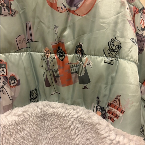 NWT Disney Parks × Loungefly Haunted Mansion Sherpa Fleece Jacket – [1X] - Picture 14 of 16